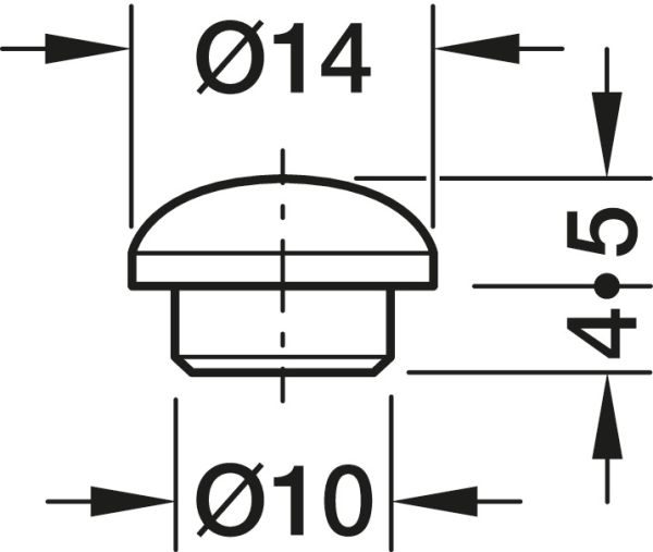Заглушка ясен.15x10мм , 045.32.263 <p>Заглушка ясен.15x10мм</p>