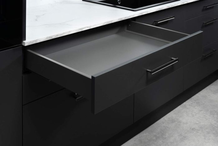 Комплект низької шухляди Matrix S Slim 2.0 H84 L550, 35 кг, Антрацит, 514.11.226, 514.11.226