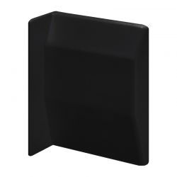 Заглушка для підвісу CAMAR пластикова , колір чорний, права, 290.40.301, 290.40.301