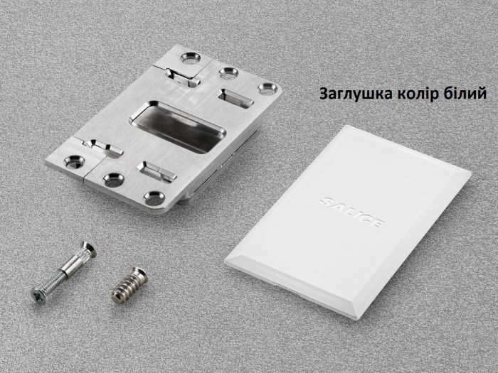 Адаптер до петлі, частково вбудована 2 шт. комплект + білі заглушки 2 шт.  (329.20.792), 329.20.792