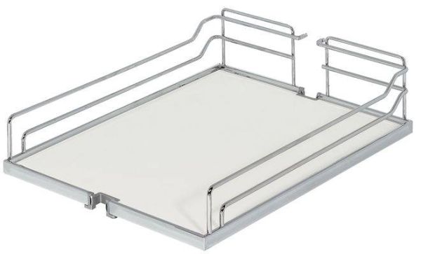 Навісна корзина Arena Classic для Dispensa 150 з anti-slip, сталь, хром./ білий, 546.75.240 Навісна корзина Arena Classic для Dispensa 150 з anti-slip, сталь, хром./ білий