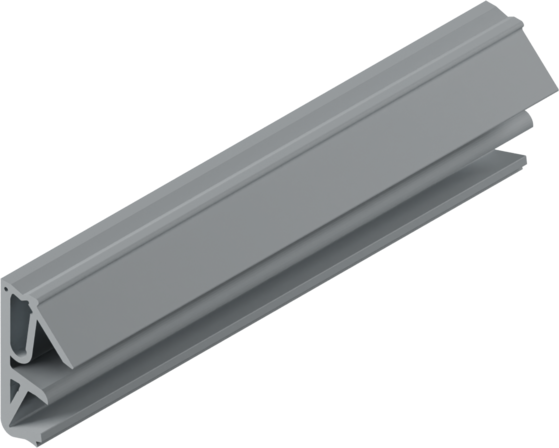 Ущільнювач для вхідних дверей, DS 6955a| DS 6955a, ширина фальца 15 мм, сірий цинк, (950.07.995), 950.07.995