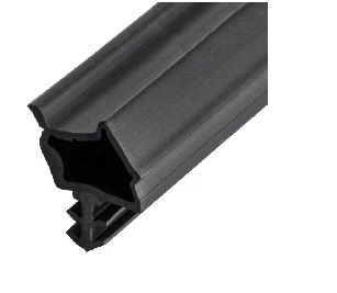 Ущільнювач для міжкімнатних дверей, S 7210| Для міжкімнатних дверей, Чорний, (950.09.541), 950.09.541