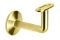 Опора для поручнів латунь полірована (колір золотий)| Для гвинтового кріплення до стіни, прихованого дюбеля «дерево-метал», латунного кольору (золотий), (812.14.850)  8302420090, 812.14.850