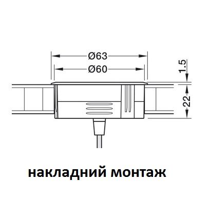 Індукційна зарядна станція Qi2,Hafele Loox 5, для монтажу або прихованого монтажу,вбудовані магніти для оптимального розташування, 12 В, Змінна кришка, чорна або біла, 15 Вт, 833.73.823, 833.73.823