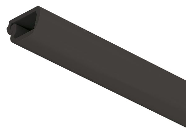 <p>Захисний профіль самоклеючий для кабелів LED пластиковий чорний RAL 9005 2500мм</p>