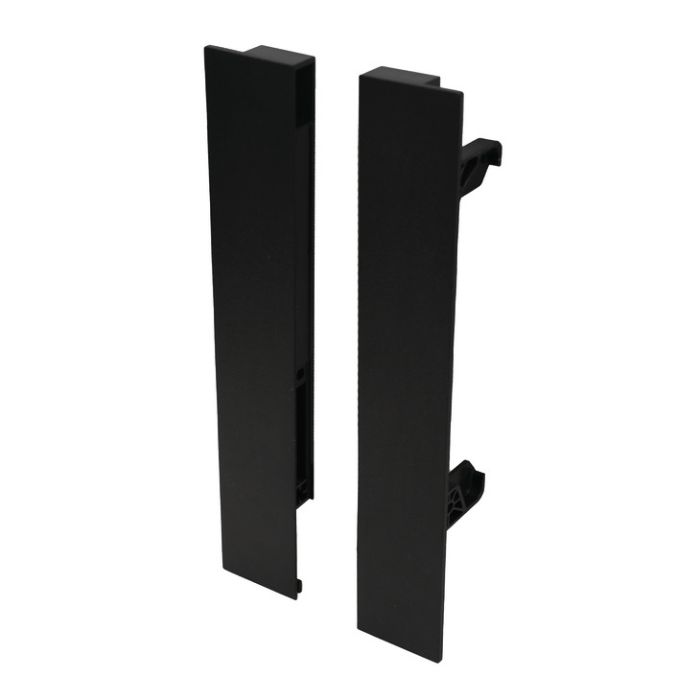 Кріплення внутрішнього фасаду Hafele Matrix S Slim H199, Чорний, 514.09.392, 514.09.392