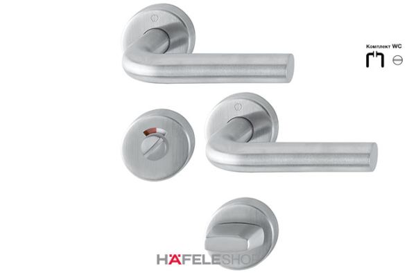 К-т ручок BONN WC 10719844 нержавіюча сталь матова F69, 903.99.684 К-т ручок BONN WC 10719844 нержавіюча сталь матова F69
