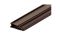 Ущільнювач для вхідних дверей SV 112| СВ 112, ширина фальца 12 мм, темно-коричневий, (950.09.572)  3920499000, 950.09.572