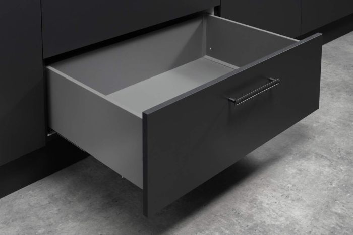 Комплект високої шухляди Matrix S Slim 2.0 з дотягом H199 L550 35 кг Сірий, 514.15.526, 514.15.526