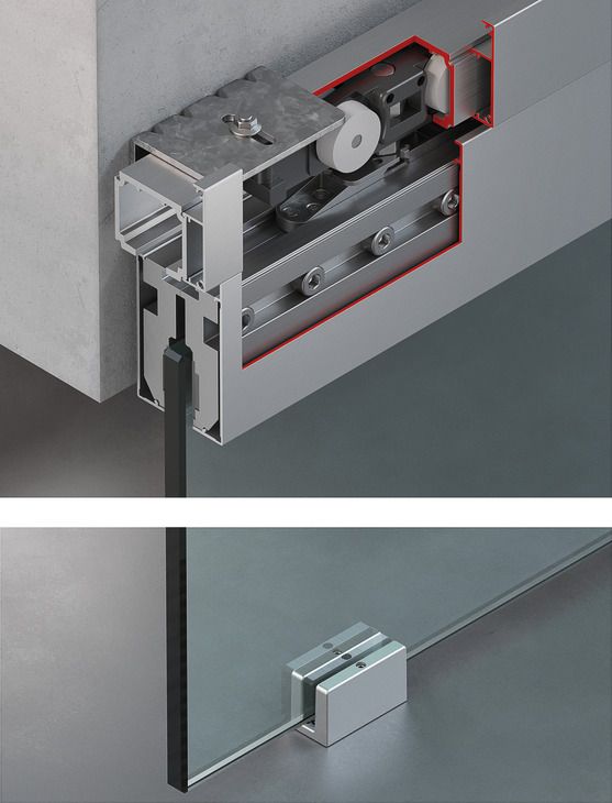 Комплект фурнітури для розсувних скляних дверей Slido D-Line11 160L, варіант А, товщина скла 8-12,7мм , 941.62.030 <p>Комплект фурнітури для розсувних скляних дверей Slido D-Line11 160L, варіант А, товщина скла 8-12,7мм</p>