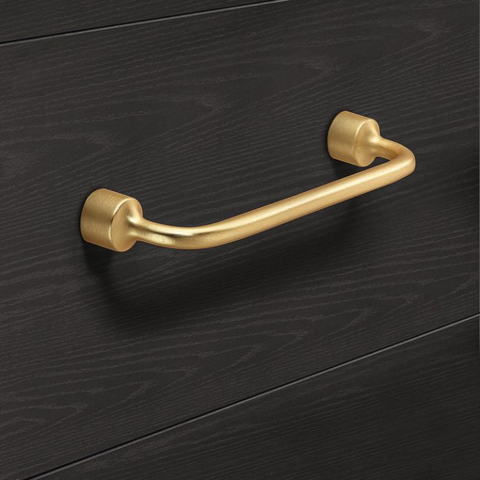 Ручка-дужка, алюминий,золотистий колір, матовий, розмір A 208 мм, розмір C 192 мм, 106.60.090, 106.60.090