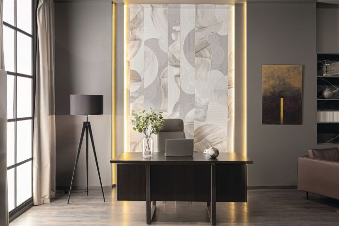 Світлодіодна стрічка, COB, Hafele Loox5 LED 3107, 24 В, 8 мм, 2-контактний (2-провідна технологія Tunable White), 2 x 320 світлодіодів/м, 9,6 Вт/м, IP20, Від теплого білого до холодного білого 2700 K–5000 K, 5 м, клас енергоефективності F, 833.76.531, 833.76.531