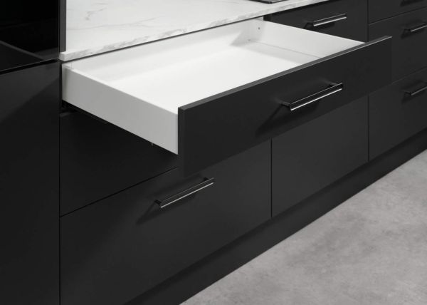 <p>Комплект низької шухляди Matrix S Slim 2.0 H84 L400, 35 кг, Білий</p>