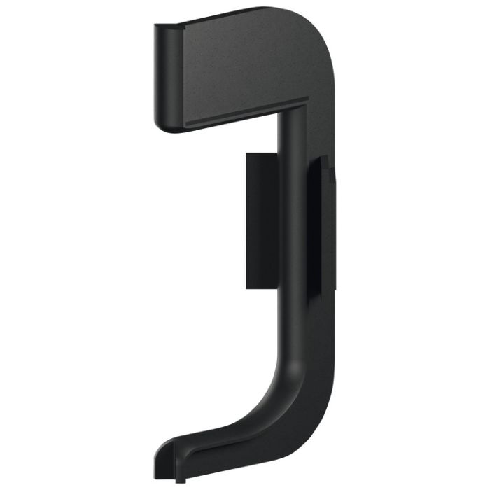 Внутрішній кут, пластик АБС| чорний, С-подібний втоплений профіль ручки зі світлодіодом,126.00.617, 126.00.617