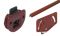 Ходова, Infront, для хв. 12 мм| для Slido Classic VF, пластик, коричневий, (404.22.106)  3926300090, 404.22.106, Фото № 2 Ходова, Infront, для хв. 12 мм| для Slido Classic VF, пластик, коричневий, (404.22.106)  3926300090, 404.22.106