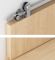 Фурнітура для розсувних дверей, Hafele Slido D-Line801 70V / 100V, комплект| для 1-стулкових і 2-стулкових деревяних розсувних дверей, настінний монтаж, ходова частина з пристроєм проти сходу з рейок, регулювання висоти, для дверей вагою до 100 кг, зєднання дверей з опорним фланцем для кріплення шурупами до верхнього краю дверей, (940.64.012)  8302420090, 940.64.012, Фото № 1 Фурнітура для розсувних дверей, Hafele Slido D-Line801 70V / 100V, комплект| для 1-стулкових і 2-стулкових деревяних розсувних дверей, настінний монтаж, ходова частина з пристроєм проти сходу з рейок, регулювання висоти, для дверей вагою до 100 кг, зєднання дверей з опорним фланцем для кріплення шурупами до верхнього краю дверей, (940.64.012)  8302420090, 940.64.012
