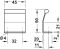 Меблева ручка, сплав цинку, Полірований хром, 8302420090, (124.40.240), 124.40.240, Фото № 2 Меблева ручка, сплав цинку, Полірований хром, 8302420090, (124.40.240), 124.40.240