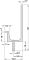 Профіль ручки, алюмінієвий, для зовнішнього вигляду без ручок| Ефективна довжина 2450 мм, 100.00.280, 100.00.280