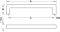 Меблева ручка| Розмір A: 204 мм, розмір B: 35 мм, розмір C: 192 мм, 113.50.317, 113.50.317