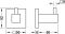 Гачок для рушника, квадратний,колір графітово-чорний, 980.60.643, 980.60.643