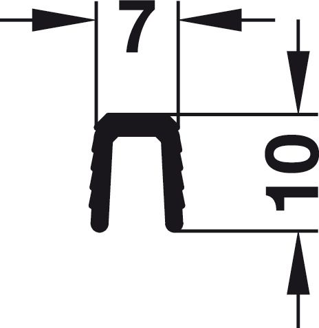 Одинарна ходова шина Hawa Clipo 6 м, пластик , 405.98.561 <p>Одинарна ходова шина Hawa Clipo 6 м, пластик</p>