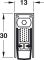Ущільнювач висувних дверей, HS RD/48dB, Planet| димозахисний, довжина: 958 мм, (950.10.003)  8302420090, 950.10.003, Фото № 5 Ущільнювач висувних дверей, HS RD/48dB, Planet| димозахисний, довжина: 958 мм, (950.10.003)  8302420090, 950.10.003