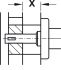Шпиндель 8x71 мм Шпиндель 8x71 мм