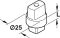Опорна вісь до доводчика DCL 41/43| 10 мм (13/32дюйм), (932.84.912)  8302420090, 932.84.912, Фото № 2 Опорна вісь до доводчика DCL 41/43| 10 мм (13/32дюйм), (932.84.912)  8302420090, 932.84.912