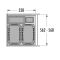 Кошик для білизни, для установки позаду фасадів, Hailo Laundry Carrier| Для шафи шириною 600 мм, 2 x 33 л, 1 x 12 л, 1 x 2,5 л, (502.72.724)  3924900090, 502.72.724, Фото № 9 Кошик для білизни, для установки позаду фасадів, Hailo Laundry Carrier| Для шафи шириною 600 мм, 2 x 33 л, 1 x 12 л, 1 x 2,5 л, (502.72.724)  3924900090, 502.72.724