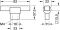 Ручка-кнопка,алюміній, матово-чорний, довжина: 82 мм, ширина: 22 мм, висота: 37,5 мм, відстань між отворами: 16 мм, 100.00.656, 100.00.656