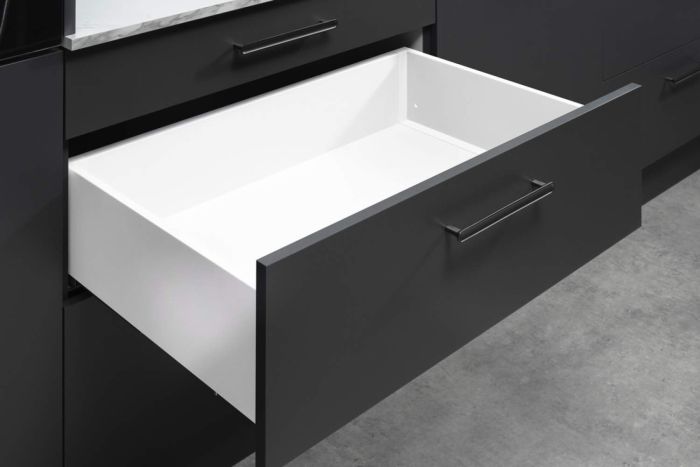 Комплект середньо-високої шухляди Matrix S Slim 2.0 H167 L550, 35 кг, Білий, 514.14.826, 514.14.826