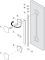 Вирівнювальна система PLANOFIT білий, висота дверного полотна ≤2400 мм, розмір A: ≤1900 мм (2 повних комплекти), 407.90.702, 407.90.702