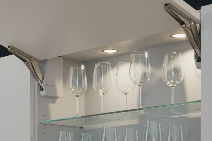 Вбудований Світильник LED 3112, 24 В, алюміній, Круглий, холодний білий 5000 K, кольору нержавіючої сталі, клас енергоефективності G, 833.75.438, 833.75.438