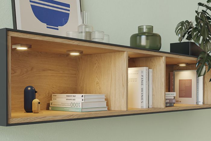 Світильник вбудований/накладний монтаж LED 2094 12 V, отвір для свердління диаметр 58 мм, алюміній, круглий, 2,5 Вт, клас енергоефективності: G,5000К, 833.72.548, 833.72.548