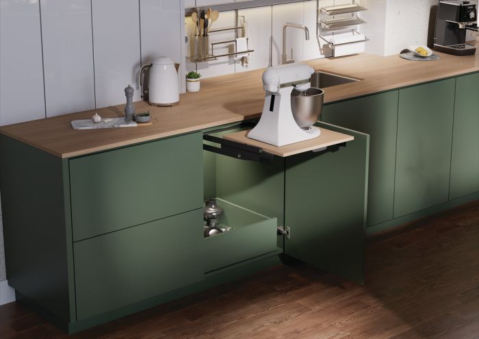 Поворотний механізм розкладного столу CT ст.антрацит 412-568мм, 504.22.422, 504.22.422