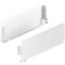 Бокова царга Hafele Matrix Box Single, білий, без направляючої , висота: 120 мм, номінальна довжина: 550 мм, 514.41.706, 514.41.706