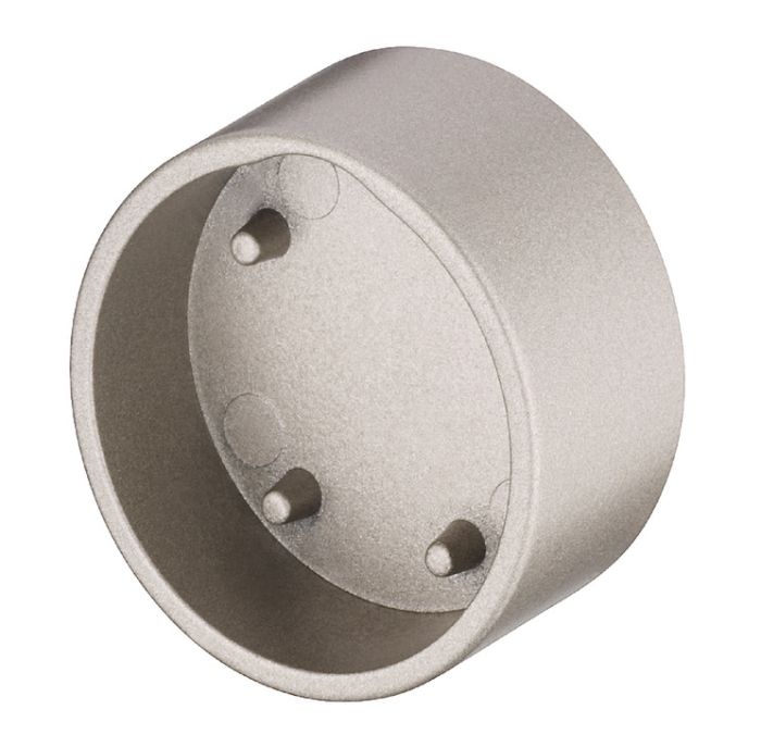 Опора для гардеробної штанги, для гардеробної штанги Mira, колір нержавіючої сталі, матовий, 801.93.925, 801.93.925