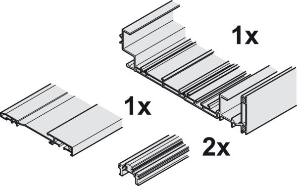 Комплект шин Finetta Flatfront M 50 FB 2331 - 3200 мм , 406.11.691 <p>Комплект шин Finetta Flatfront M 50 FB 2331 - 3200 мм</p>