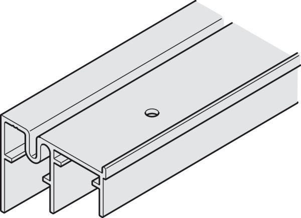 Шина ходова Slido F-Line16 80B алюм.сріб. 2,0м , 406.83.902 <p>Шина ходова Slido F-Line16 80B алюм.сріб. 2,0м</p>