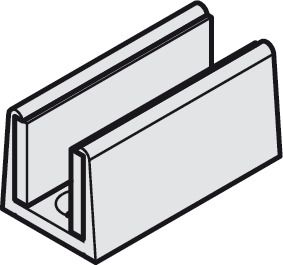 Направляюча алюміній колір сріблястий 8/10 мм Slido D-Line12 , 940.42.036 <p>Направляюча алюміній колір сріблястий 8/10 мм Slido D-Line12</p>