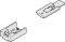 Фіксатор для направляючої шини серії Dorma TS 91, TS 92, TS 93, TS 92 XEA і TS 98 XEA| Сріблястого кольору, (931.01.590), 931.01.590, Фото № 2 Фіксатор для направляючої шини серії Dorma TS 91, TS 92, TS 93, TS 92 XEA і TS 98 XEA| Сріблястого кольору, (931.01.590), 931.01.590