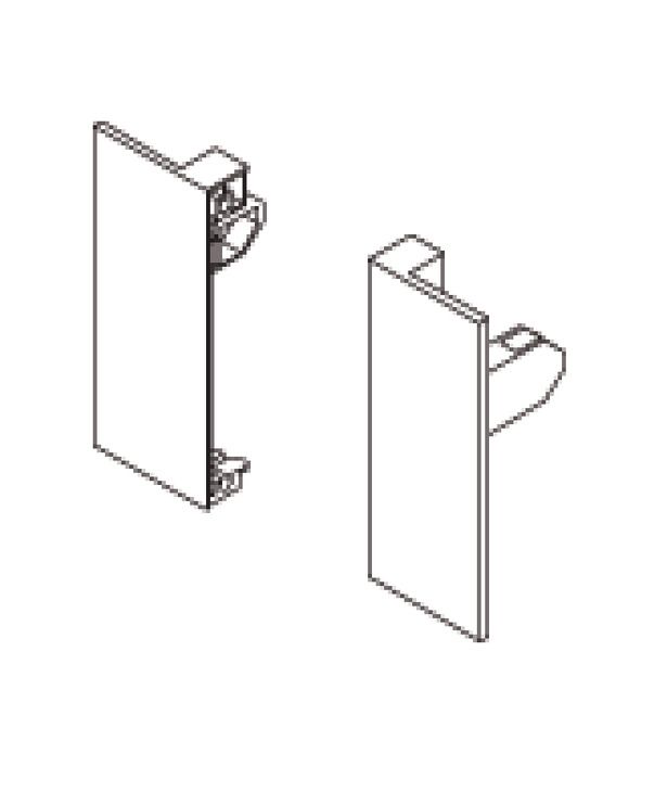 Заглушка, Hafele Matrix Box S| Для ящиків H84, Білий, (552.70.892)  8302420090, 552.70.892