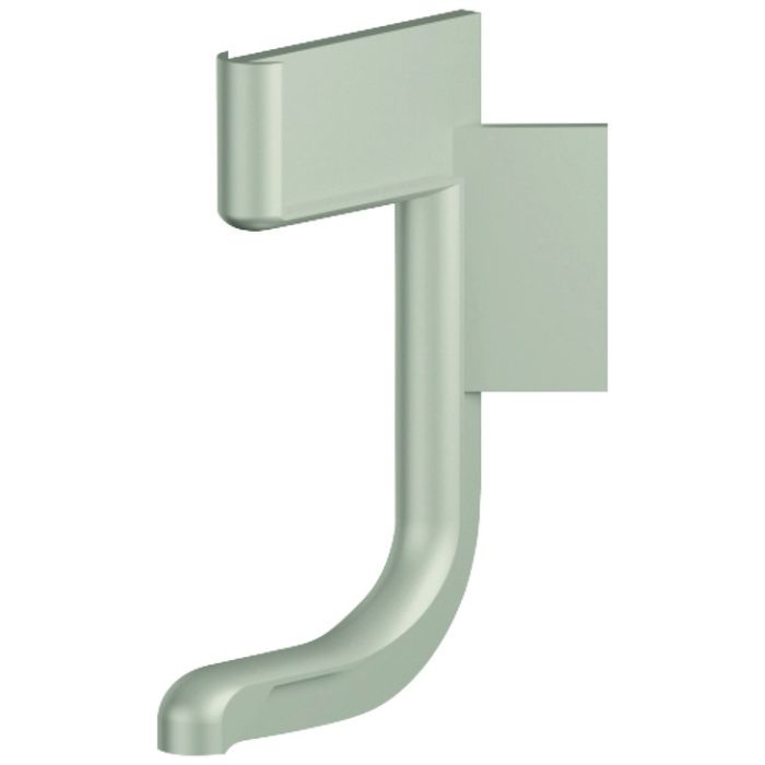 Зовнішній кут, ABS пластик| нержавійка, L-подібний врізний профіль ручки зі світлодіодом 126.00.619, 126.00.619