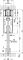 Комплет фурнітури  для розсувних дверей, Hafele Slido D-Line11 160L, для скляних розсувних дверей, кріплення до стіни або стелі, для ваги дверного полотна до 160 кг, з механізмом плавного закриття з обох боків, ширина дверного полотна: 986 мм, 941.62.039