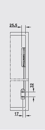 Комплект фурнітури FREE FOLD 1000-1040мм 6.2-12.3кг|  (372.37.699)  8302420090, 372.37.699