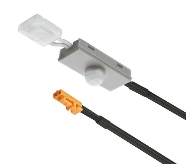 Детектор руху для LED профіля пластиковий 12V колір: срібний, 833.89.116 Детектор руху для LED профіля пластиковий 12V колір: срібний
