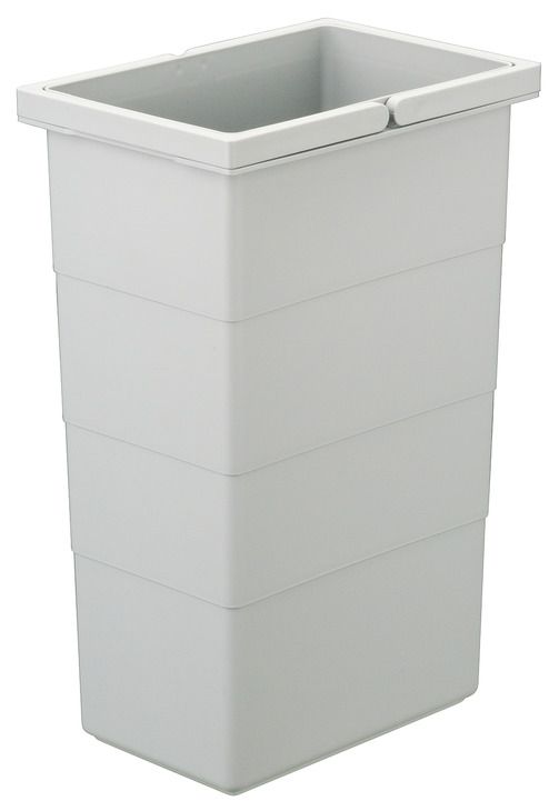 Змінне відро, 10 літрів, Hailo Zargen-Cargo Matrix Box P 3673-53/63, Cargo Basic 3609-45/50/60, Cargo Soft 3610-49/54/64| пластик сірий, розміри: 226 x 156 x 350 мм, (502.73.993)  3924900090, 502.73.993