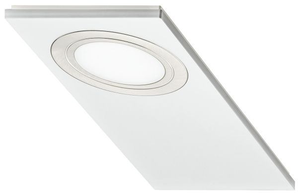 Світильник LED 1145 прямокутний 12V/4W колір металік холодний білий 4000K, 833.02.600 Світильник LED 1145 прямокутний 12V/4W колір металік холодний білий 4000K