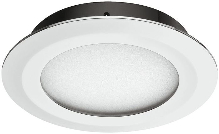 Світильник для вбудованого/поверхневого монтажу, LED 1111 12 V, отвір діаметр 58 мм пластик| Холодний білий 4300 K, холодний білий 4300 K, хромований, (833.31.041)  9405403900, 833.31.041